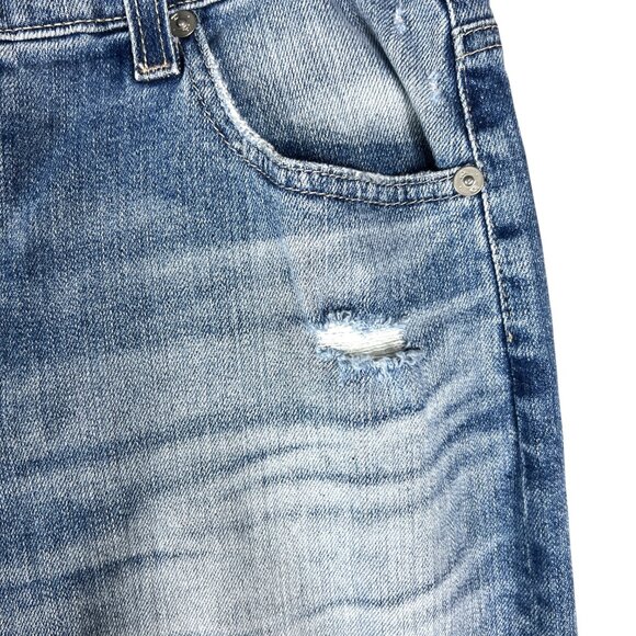 AG Adriano Goldschmied Womens Saige Wide Leg Crop Jeans in High-Rise Fit Size 28 - Picture 8 of 16